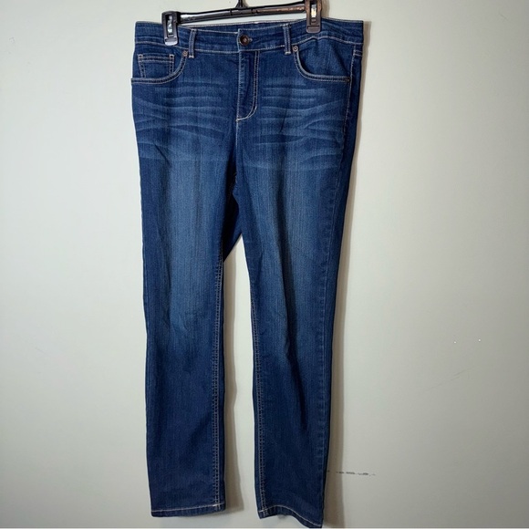 Ruff Hewn Women’s‎ Size 12 Denim Pants - Picture 1 of 6